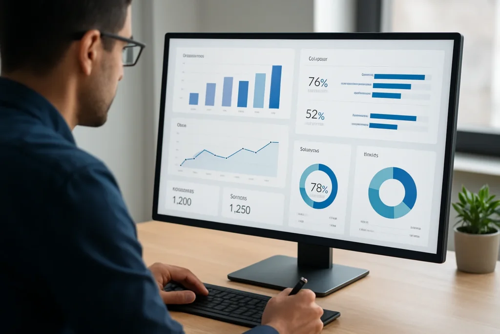 Développement de dashboards sur mesure en Tunisie : comment les entreprises pilotées par la donnée gagnent en vitesse et en contrôle