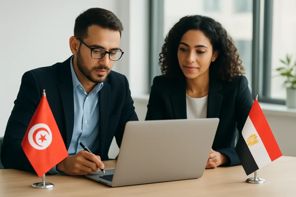 Tunisie vs Égypte pour l’offshore software development : quel choix est le plus pertinent ?