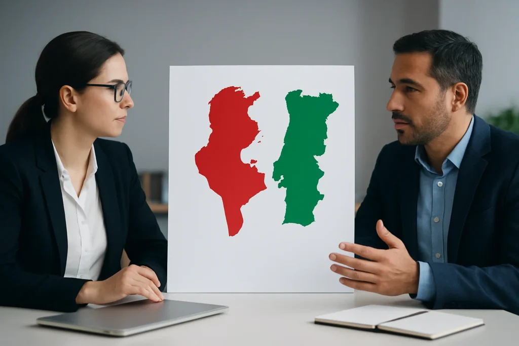 Tunisie vs Portugal pour le nearshore software development : quel choix pour votre équipe produit ?