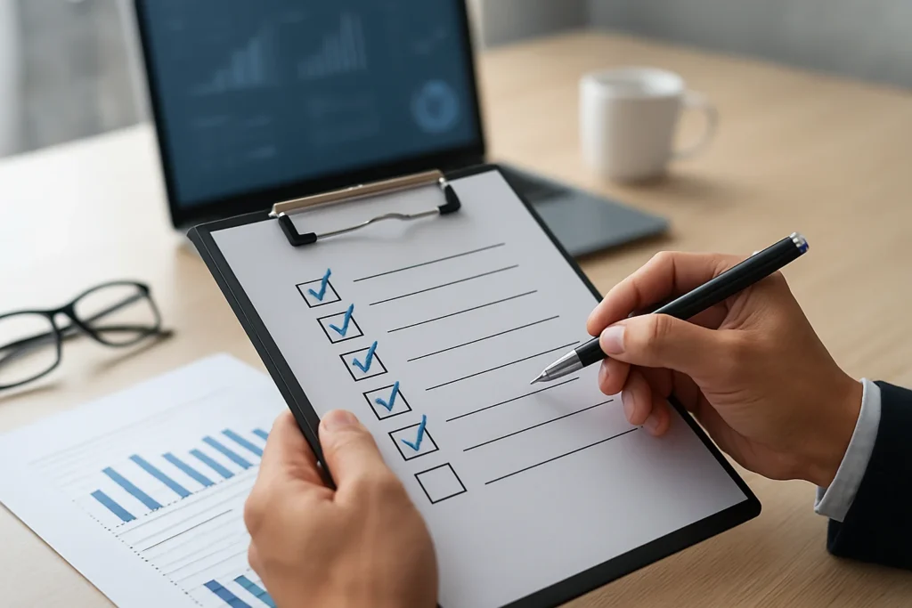 Checklist pour évaluer un partenaire nearshore logiciel avant de signer